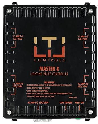 LTL Control Ltl Master 8 – dold belysning hydroponisk ballastreläkontroll, standard, andra