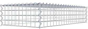 GABIONA Montage-Panier Gabion typ3 100 x 20 x 50 cm, Largeur de Maille 5 x 5 Gabion cm