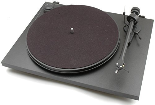 Platine vinyle Pro-Ject Essential II Phono USB Référence OM10 FR - Noir mat