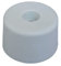 Lot de 2 Butoir MAXIGOM CiviC en élastomère blanc, diamètre 40mm/hauteur 25mm. 99102559