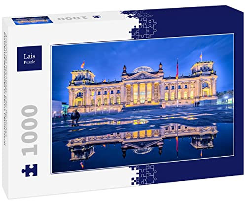 Lais Puzzle Ansicht des Reichstags- oder Deutschen Bundestagsgebäudes in Berlin, Deutschland 1000 Teile