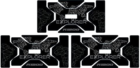 Blackbird Kit adesivi grafiche Alu per Borse laterali Bmw GS R1200 Explorer kit 3 pezzi