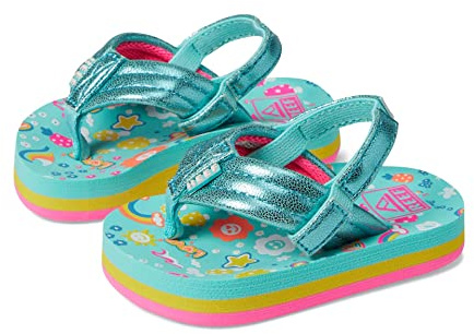 Reef Sandale Mädchen Little, Ahi Love Rainbow, EU 23