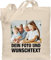 Baumwolltasche - Mit Foto I Eigenem Bild I Text I Name I Wunschtext - Unisize - Naturweiß - tasche bedrucken lassen kindergarten stofftasche selbst drucken photo beutel jutebeutel bedruckt lehrerin