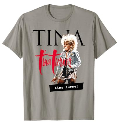 Tina Turner Multi Logo Photo T-Shirt