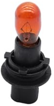 TAKPART Wing Mirror Indicator Repeater Lamp Bulb with Holder A0008201277 Compatible with Mercedes Sprinter (Orange)