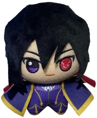 Xinnice Lelouch Lamperouge Anime Plush Lulu Soft Figur CC Anime Anhänger Backpack Dekoration Geschenk für Anime Fans 10CM