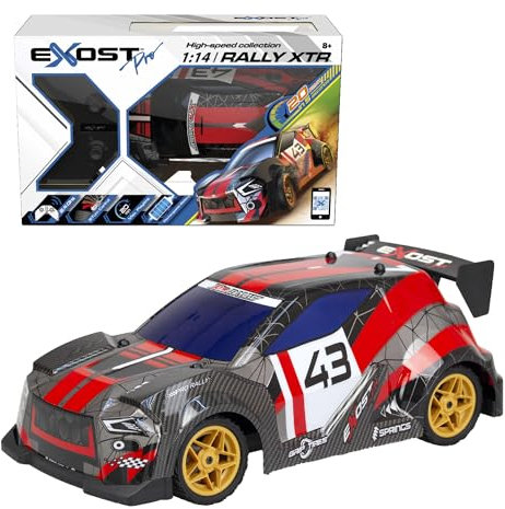 Bizak Exost Rally XTR 62000689 Hochgeschwindigkeits-RC-Auto, 20 km/h, volle Kontrolle, ab 8 Jahren