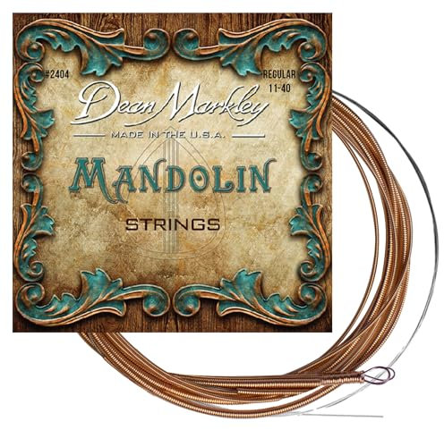 Dean Markley 2404 Mandolinen-Saiten Phosphor-Bronze .011 - .039 Regular