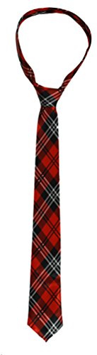 I LOVE FANCY DRESS Une cravate à carreaux motif tartan pour adulte. Ideal pour les enterrements de vie de garçon ou de jeune fille.