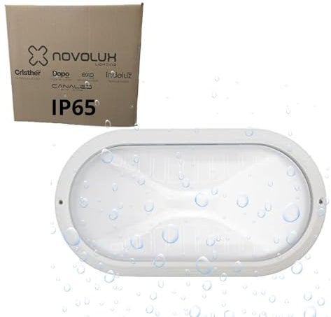 CRISTHER LIGHTING - PLAFF kellerlampe e27 - ovalleuchte IP65 für den Außen- und Innenbereich - kellerleuchte - feuchtraumlampe - wandleuchte keller - lampe keller robust und langlebig