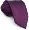 Shlax&Wing Couleur Unie Violet Grape Cravate Pour des Hommes Maigre Dress Costume d'affaires