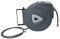 EINFEBEN Druckluftschlauch Aufroller automatisch 30m +2m PVC-Gewebe Schlauchaufroller Druckluftschlauchtrommel Wandmontage 180° schenkbar inkl. Montagehalter