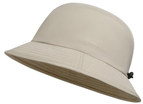 Bassdash UPF50+ Fischerhut Herren Damen leicht wasserabweisend verstaubar Bucket Hat Sommerhut FH13