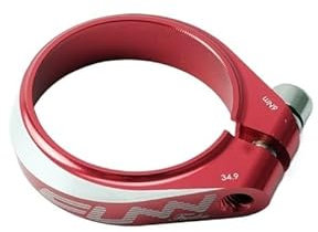 Cierres De SillíN Para Bicicletas Abrazadera for tija de sillín de bicicleta de montaña y carretera CNC MTB, tija de sillín de bicicleta, diámetro 31,8 mm 34,9 mm for 27,2 30,9 31,6(34.9 RED)