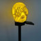 FIYSON Solarlampen Halloween,Scary Skeleton Light Up Skull Stakes,Wasserdicht LED Gartenlampen,Lampe für Halloween Party,für Halloween Party, Rasen Requisiten,Halloween Hof Dekoration (Stil 1)