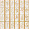 24 Stück Schablonen Blumen 15 x 7.5cm Malschablonen zum Malen DIY Blattmalerei Vorlagen Malerei Zeichenschablonen Wiederverwendbar Blatt Stencil Schablonen für Scrapbooking Holz Möbel Deko