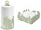 Set Accessori Cucina 2/4 Pezzi Portatovaglioli Vassoio Grande Da Portata Portafrutta Centrotavola Metallo Design Moderno Decorazioni Tavola - Cactus - 2 Pezzi