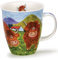 Dunoon Highland Animals - Cow / Cattle Mug - Bone China Nevis Shape
