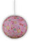 Niermann Standby 164 Pendelleuchte Papierballon Bungee Bunny, Papier,mehrfarbig, 40 x 40 x 40 cm
