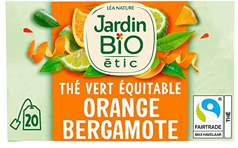 Jardin BiO étic - Thé vert Orange Bergamote