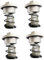 KESOTO 4X Ölfilter Ablassschraube Für GY6 / 150/125/150 Moped Roller Baotian Benzhou