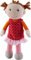 HABA 305041 - Kuschelpuppe Mirka, weiche Stoffpuppe zum Spielen und Kuscheln, erste Puppe aus weichen, waschbaren Materialien, Geschenk zur Geburt oder Taufe, Größe: 25 cm