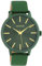 Oozoo Damenuhr Quarz mit Lederband 42 MM Moosgrün Sunray C10616