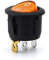 CABLEPELADO Interruptor basculante, Interruptor 2 posiciones, Interruptor 3 vias, Interruptor 3 pines, Interruptor 3 terminales, Interruptor ON/OFF SPST, 6A 250 VAC | 10A 125VAC, Amarilla Luz LED