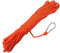 BeGrit 8mm Bootsseil 10m Polypropylen Seil Boot Fenderleine Orange Ankerleine Kajak Festmacher Tauwerk für Bootsport Camping Fischen Wandern