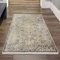 Teppich-Traum LÄUFER eleganter Vintage Teppich orientalische Verzierungen mit Fransen Mehrfarbig Größe 80x150 cm