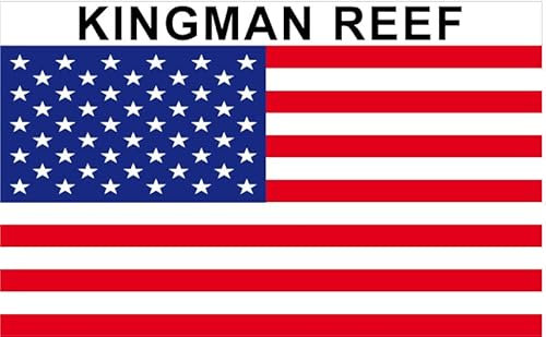 Kingman Reef Kühlschrankmagnet Staat USA 2 x Kingman Riff Magnetisch 6 x 3,5 cm