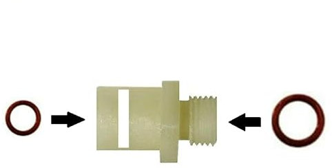 Raccordo EP MINI Nipple Pompa per Macchina da Caffè CAPSULE + KIT GUARNIZIONE