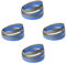 M42 Bi-metal Bandsaw Blades, 1140x13x0.6mm, 8/12TPI, Portable Bandsaw Blades For Metal Cutting, 4pcs/pack