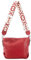 Damen Tasche Shopper Hobo Bags Crossbody Schultertasche Umhängetasche Handtasche Gürteltasche Crossover Kunst Leder Rot