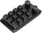 Clavier de Jeu Mécanique à 12 Touches, Mini Clavier personnalisé avec Bouton et écran, Copier-Coller, Clavier Macro de Programmation de Commutateur Rouge (BT sans Fil (Batterie
