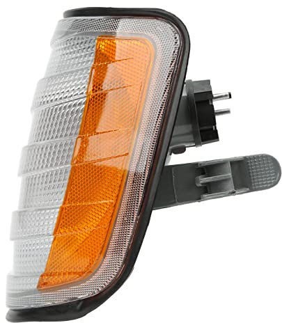 aqxreight AUSTAUSCH DER VORDEREN BLINKER-ECKLEUCHTEN-BLINKER, ZWEIFARBIG, E-KLASSE W124 1984-1995, US-STANDARD (Links 1248260043)