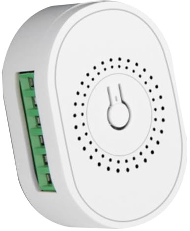 Speesy 2CH Tuya WiFi Switch Fan Controller Smart Home Stepless Speed Switch Voltage Regulator for Alexa Smart Life White Easy Install