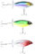 Angelköder Set, 3 Hecht Köder Oberfläche, Kunstköder Angeln, Zander Wobbler, Schwimmende Köder, mit Propeller, 8,5 cm, für Hecht Zander Barsch Forelle