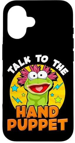 Hülle für iPhone 16 Puppeteer Talk to the Hand Puppet, lustiges lustiges Geschenk