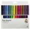 CYPBRANDS Marchi CyP - Real Madrid, pennarelli, colori, disegno, attività creative, multicolore, prodotto ufficiale