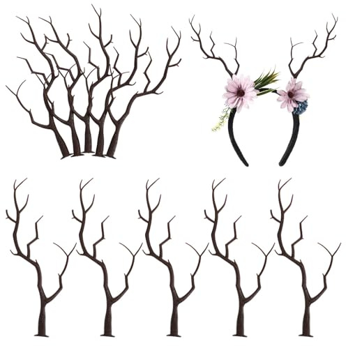 WRITWAA 10stücke Künstliche Geweih-zweige Für Diy Bastelprojekte Realistische Dekoration Für Blumenarrangements Und Weihnachtsdekoration Leicht Und Vielseitig Einsetzbar