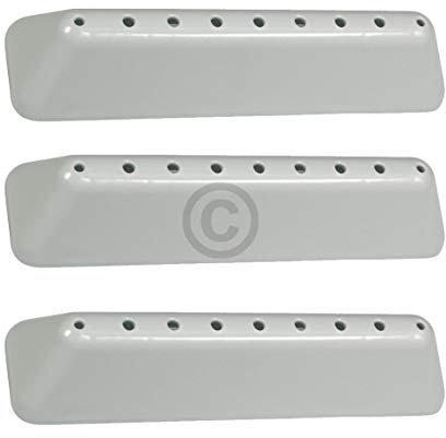 Bosch Siemens 669833 00669833 - Set di 3 tamburi a coste per tamburo 213 x 55 x 43 mm, 9 fori, per lavatrice anche Balay Constructta Koenic Pitsos Profilo Viva