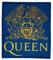 Queen Shield Logo Aufnäher Patch Gewebt & Lizenziert !!