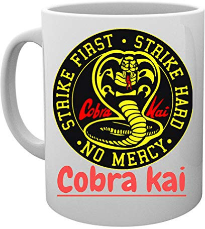 Cobra Kai Snake Kaffeebecher Tassen Mug Cup