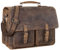 STILORD 'Clarence' Leder Businesstasche Männer Vintage Aktentasche Große Umhängetasche für 15.6 Zoll Laptop und Breite DIN A4 Ordner Trolley Aufsteckbar, Farbe:calais - braun