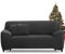 FIGOOO Sofabezug 2 Sitzer Stretch Sofabezüge mit Armlehnen Spandex Couchbezug Modern Anti-Rutsch Waschbar Sofa Protection Cover Schonbezug Couch(2-Sitzer,Dunkelgrau)