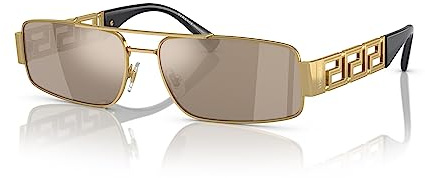 VERSACE Unisex 0ve2257 60 10025a Sonnenbrille, mehrfarbig, Einheitsgröße