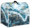 TOADDMOS Blue Gold Marble Print Kitchen Aid Mixer Cover with Pockets Dust Cover for 6-8 Quarts Kitchen Aid,Kitchen Aid Mixer Accessories Decor