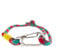 Rock Climbing Rope Bracelet with Clasp, Custom Rock Climbing Jewelry, Hiking Bracelet for Guys, Girls. Red and Green Mens Survival Bracelet 4 mm